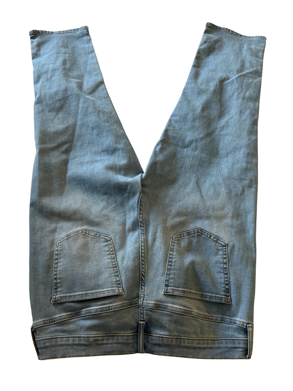 Code Bleu Light Blue Cropped Ankle Jeans